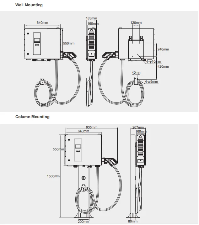 Ev Dc Fast Charger Station