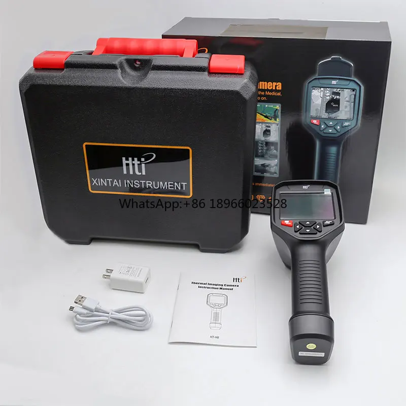 

HTI H8 ручной тепловизор 384x288 Wifi тепловизор камера с измерением температуры
