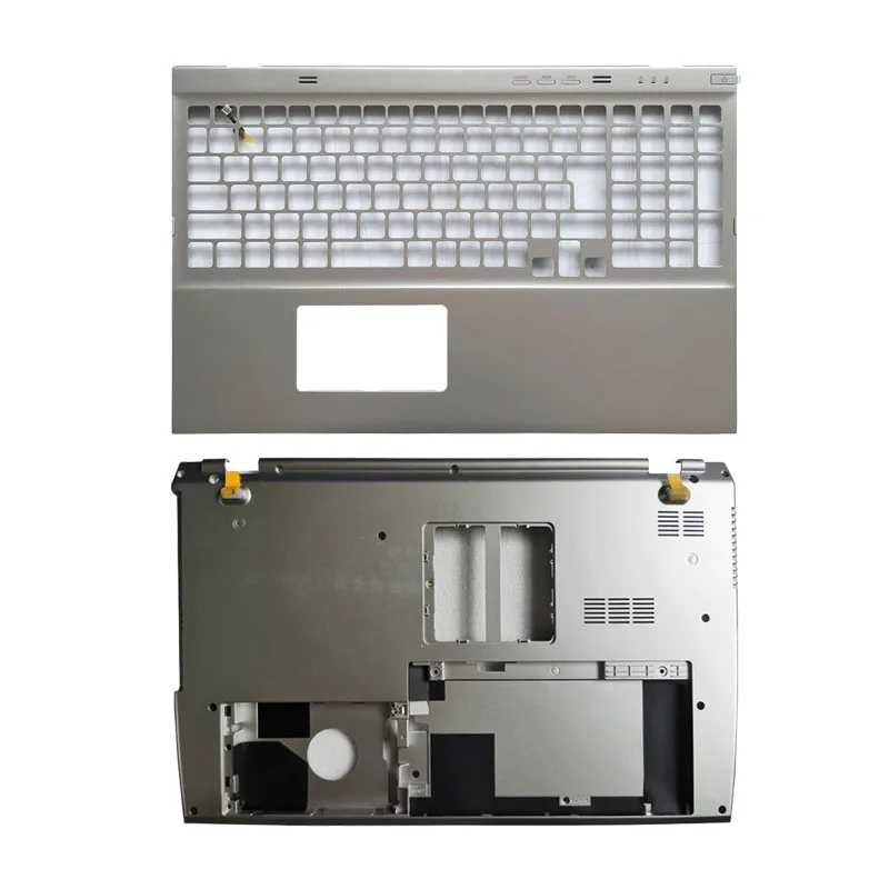 NEW Laptop Shell FOR Sony Vaio SVT15 Palmrest Silver Upper Cover/Bottom Case Cover