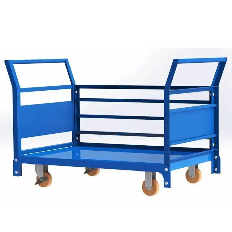 Mini Electric Platform Cart, Superior Quality Electric Drive Cart Platform Warehouse Trolley