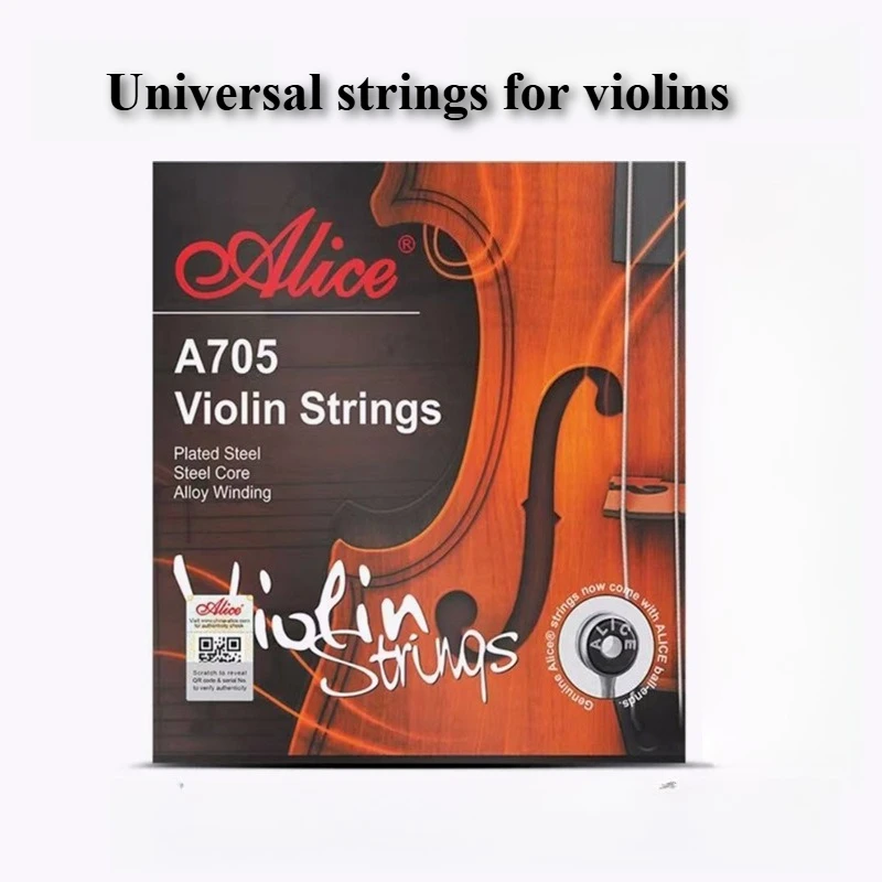 

Universal violin strings, complete string sets, loose strings, 1/2/3/4 size strings, violin repair accessories