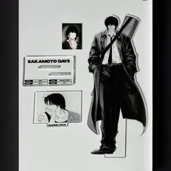 New Nagumo Yoichi Acrylic Stand Figure SAKAMOTO DAYS Anime Peripherals Cute Desktop Originality Delicate Ornament Collection
