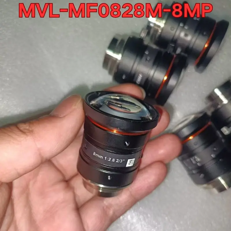 Second-hand MVL-MF0828M-8MP industrial camera lens function test is normal