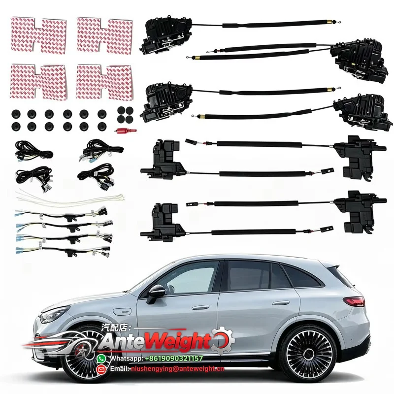 Electric Suction Door Kit Automatic Lock Soft Close Door for BEN-Z EQC EQS EQE 2022-2026 New Retrofit Upgrade