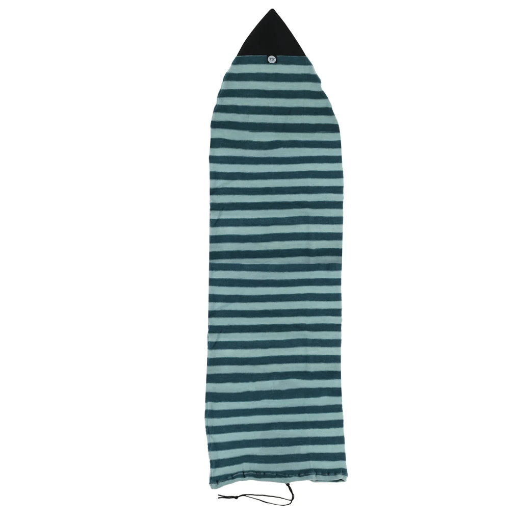 Surfboard Protective Bag Durable Polyester Sock Sleeve Case for Shortboard Longboard Storage and Transport