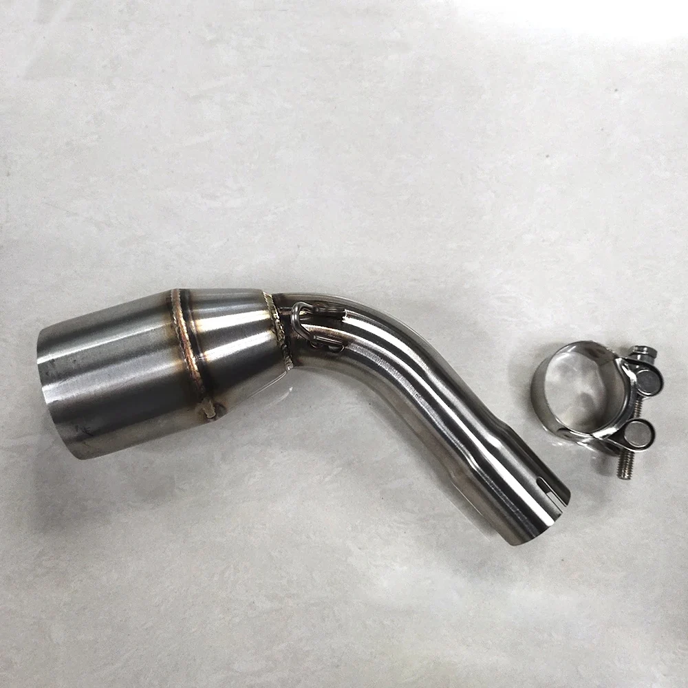 TNT135 FULL SYSTEM EXHAUST FOR BENELLI TNT 125 135 MOTOCYCLE EXHAUST MUFFLER FRONT PIPE TUBE TNT135 MOTORCYCLE EXHAUST