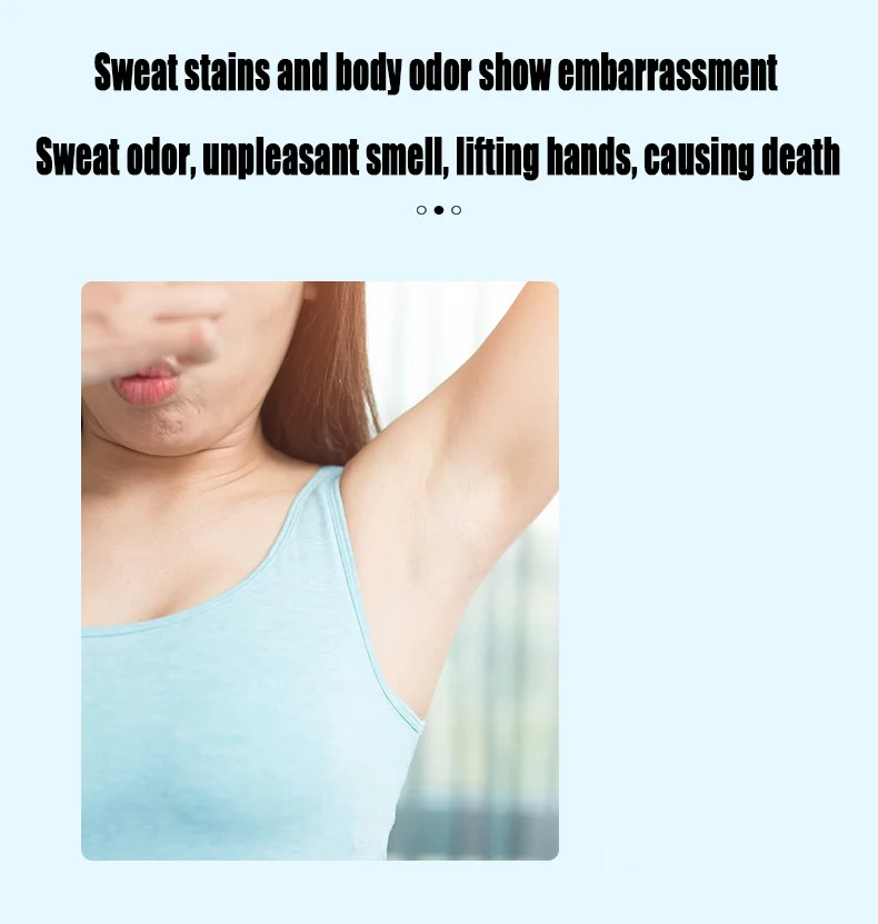 35 ml hydroxyaluminumchloride okseldeodorant - vermindert snel de lichaamsgeur, verfrist de geur, stopt effectief zweten