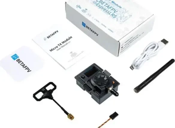 Módulo BetaFPV ELRS Micro TX 2,4G 2,4 GHz 1W 1000mw RF ExpressLRS enlace RC de código abierto para aplicaciones RC sistemas de largo alcance