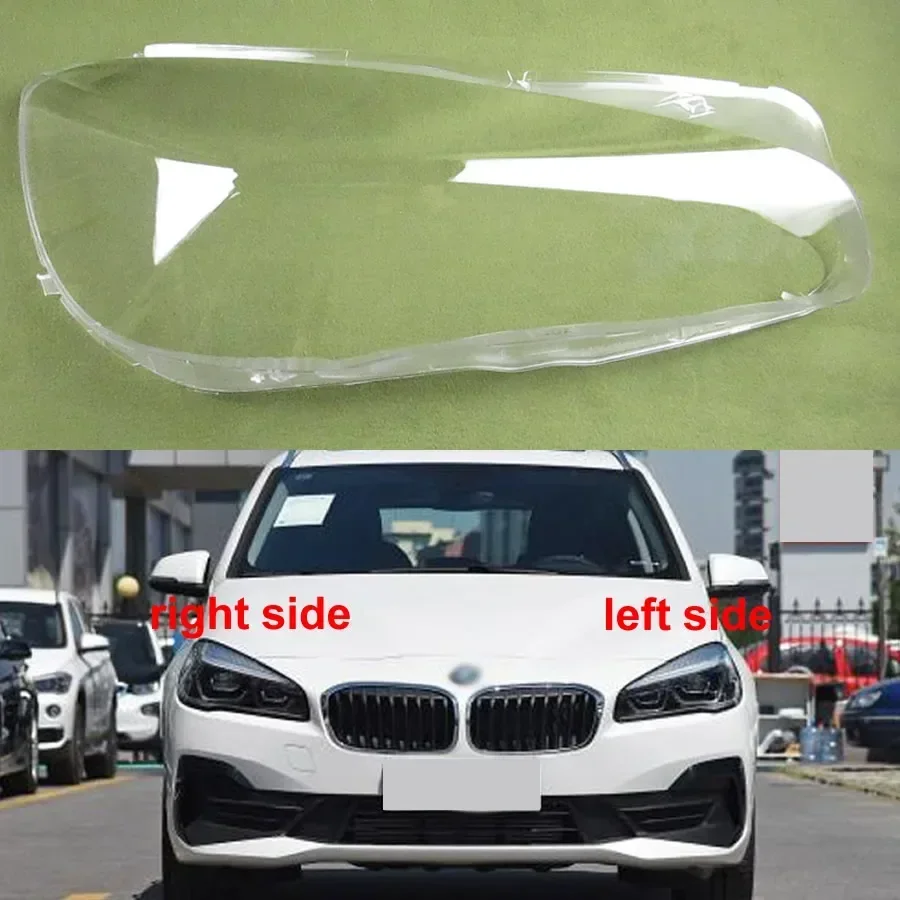 

For BMW F45 F46 2 Series 216i 218i 220i 225i Wagon 2016-2019 Headlamp Cover Transparent Lampshade Headlight Shell Plexiglass