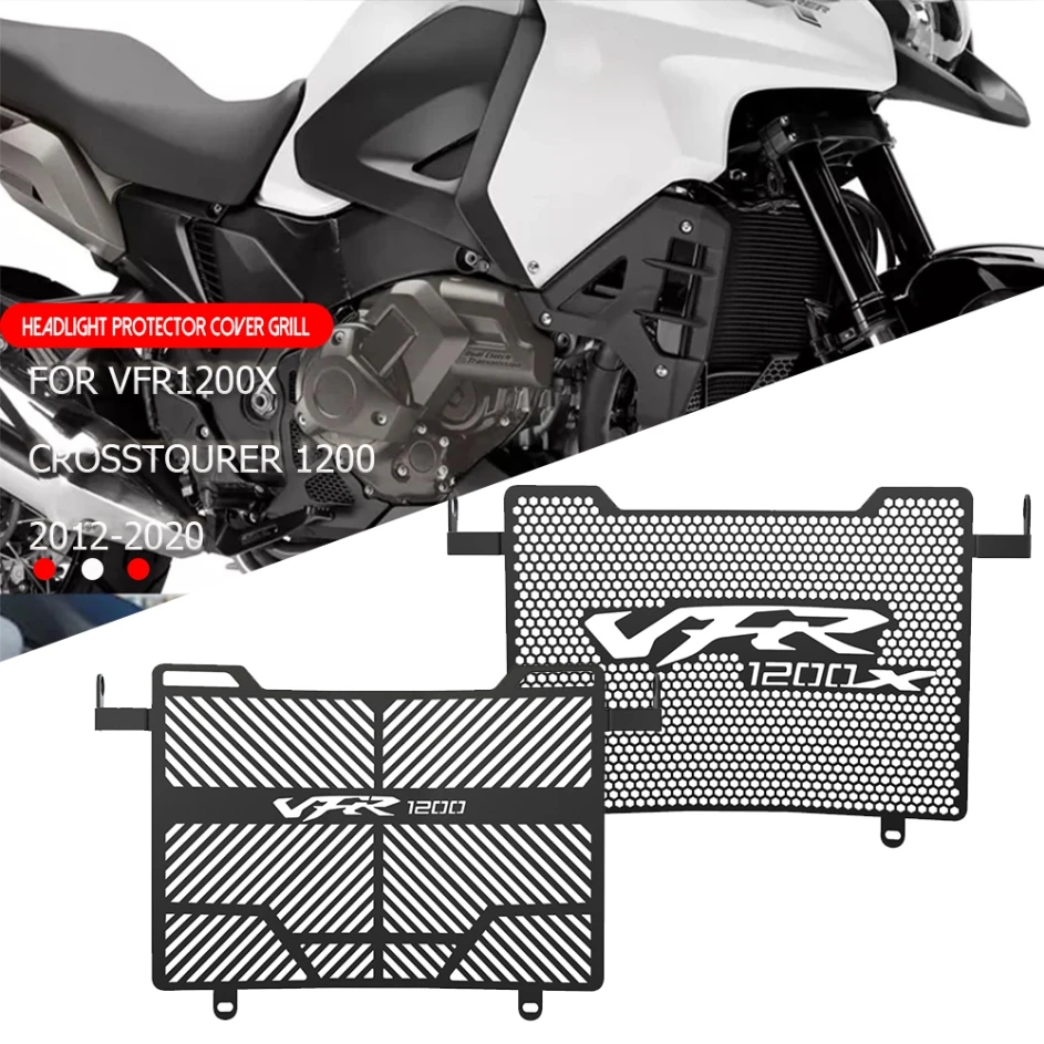 

Motorcycle Accessories Radiator Grille Guard Cover Protection FOR HONDA VFR1200X VFR 1200 X CROSSTOURER 1200 2013-2018 2019 2020