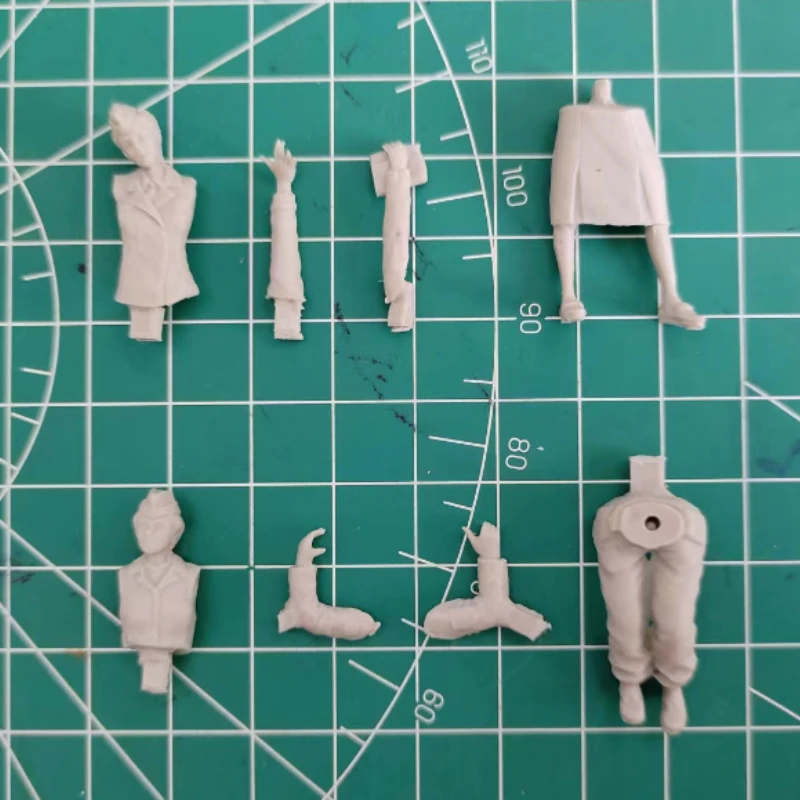 1/35 Hars Speelgoed Figuur Model Kit Speelgoed Vrouwelijke Soldaat Ongemonteerd En Ongeverfd Diy Speelgoed Beeldje Gratis Verzending