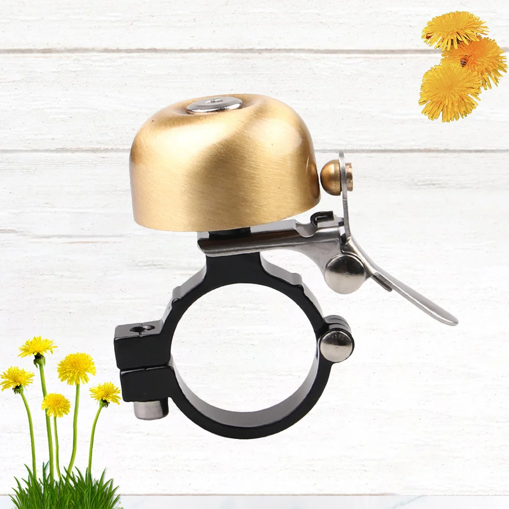 

1Pcs Copper Bike Bell with Anti-Rust Design Loud Ring Horn for Road Mountain Bike Cycling Warning Bell