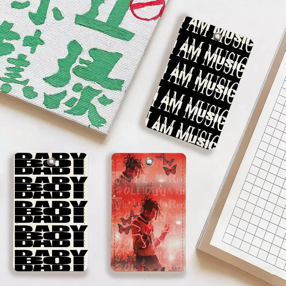 

HOT Playboi Carti BABY BOI Card Holder For Daily Travel, Bus Card, Access Cards Protector, Suitable For Daily Use.