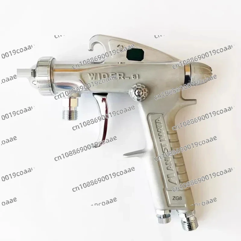 

W61 Spray Gun W-61 Japanese Iwata Pneumatic Spray Paint Gun Automotive Furniture Topcoat High Atomization Upper and Lower Pots B
