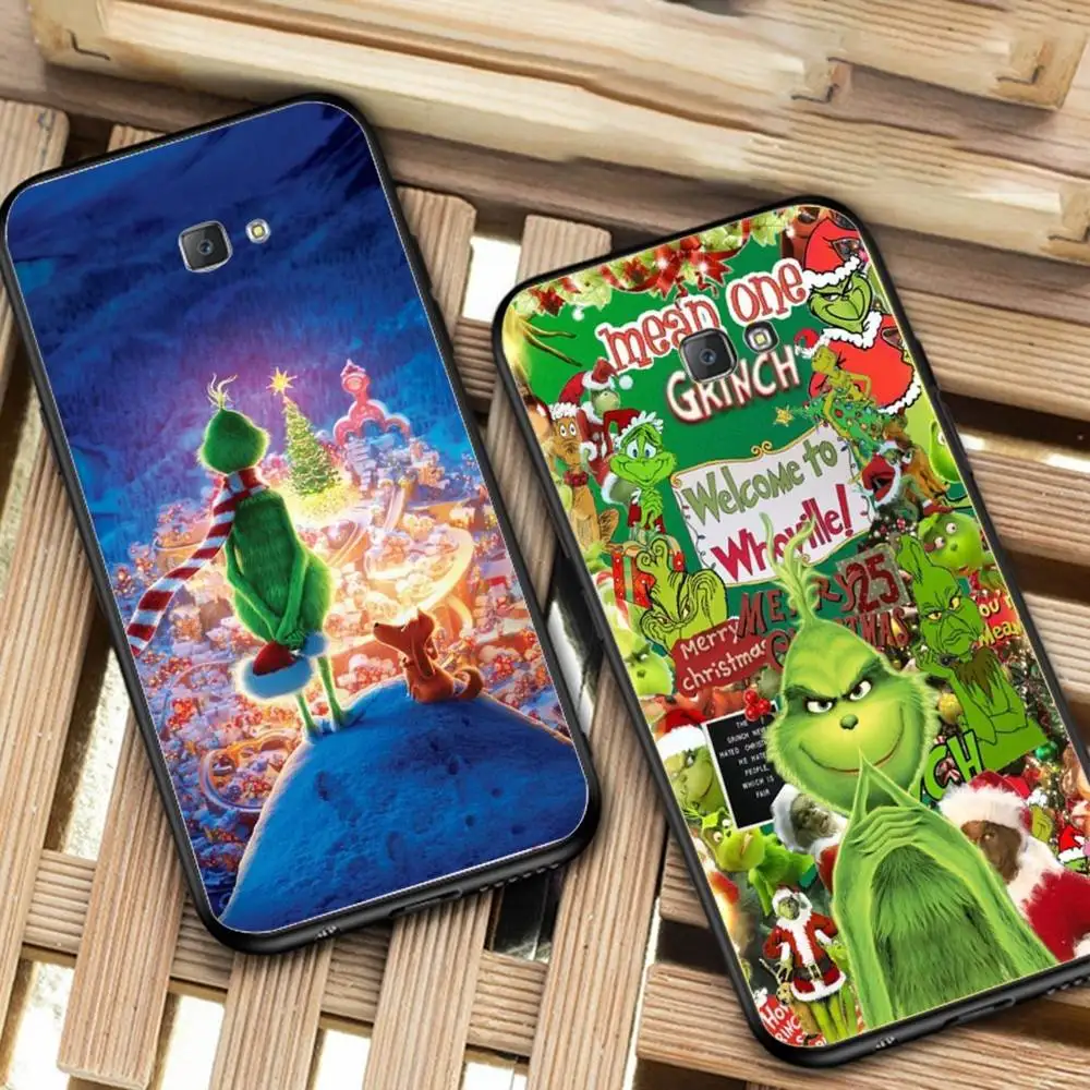 

C-Christmas G-Green M-Monsters Phone Case For Samsung J 7 plus 7core J7 neo J6 plus prime J6 J4 J5 Mobile Cover