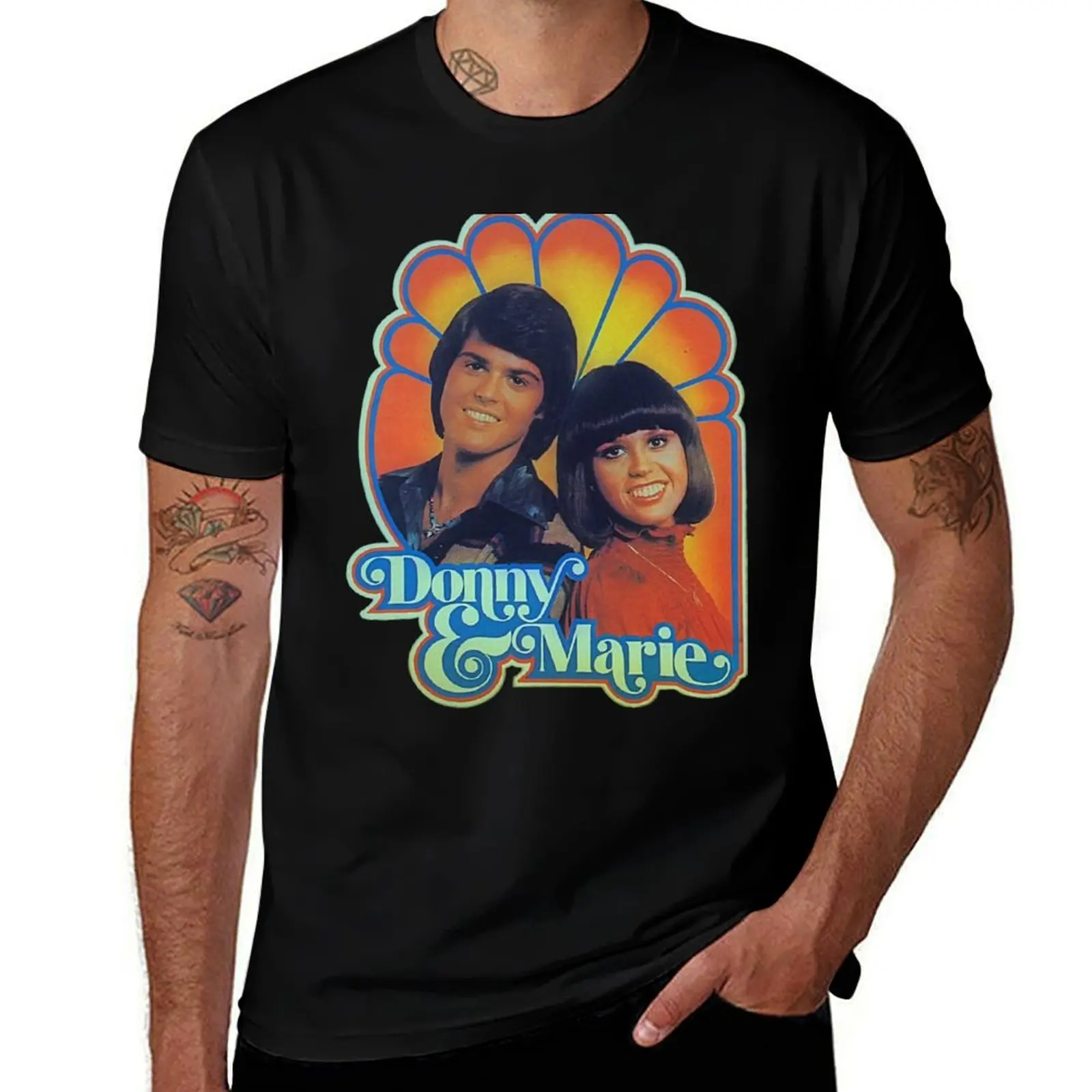 

Copy of Donny _amp_ Marie T-Shirt oversizeds summer tops gifts for boyfriend mens graphic t-shirts big and tall