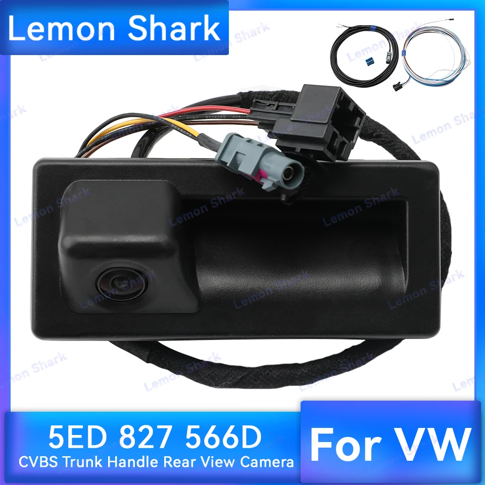 

OEM Rear View Camera With Highline Guidance Line Wiring Harness 5ED 827 566D For Skoda Octavia MK3 MK4 5ED827566D