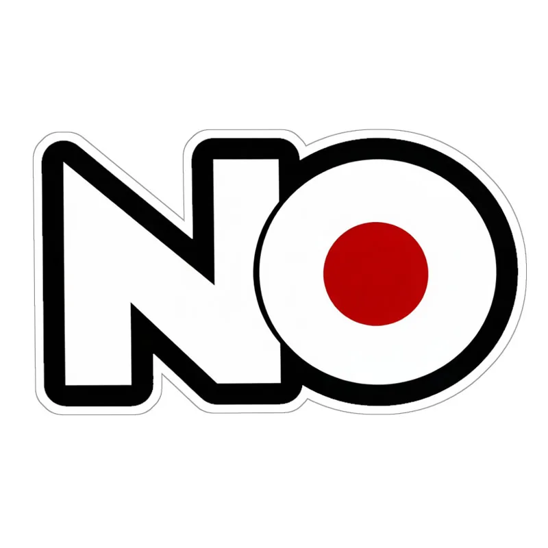 Military No Entry Sticker Tactical Warning Decals JDM Red Dot Symbol Vinyl Matte Pegatinas for Laptop Phone Helmet Car Luggage
