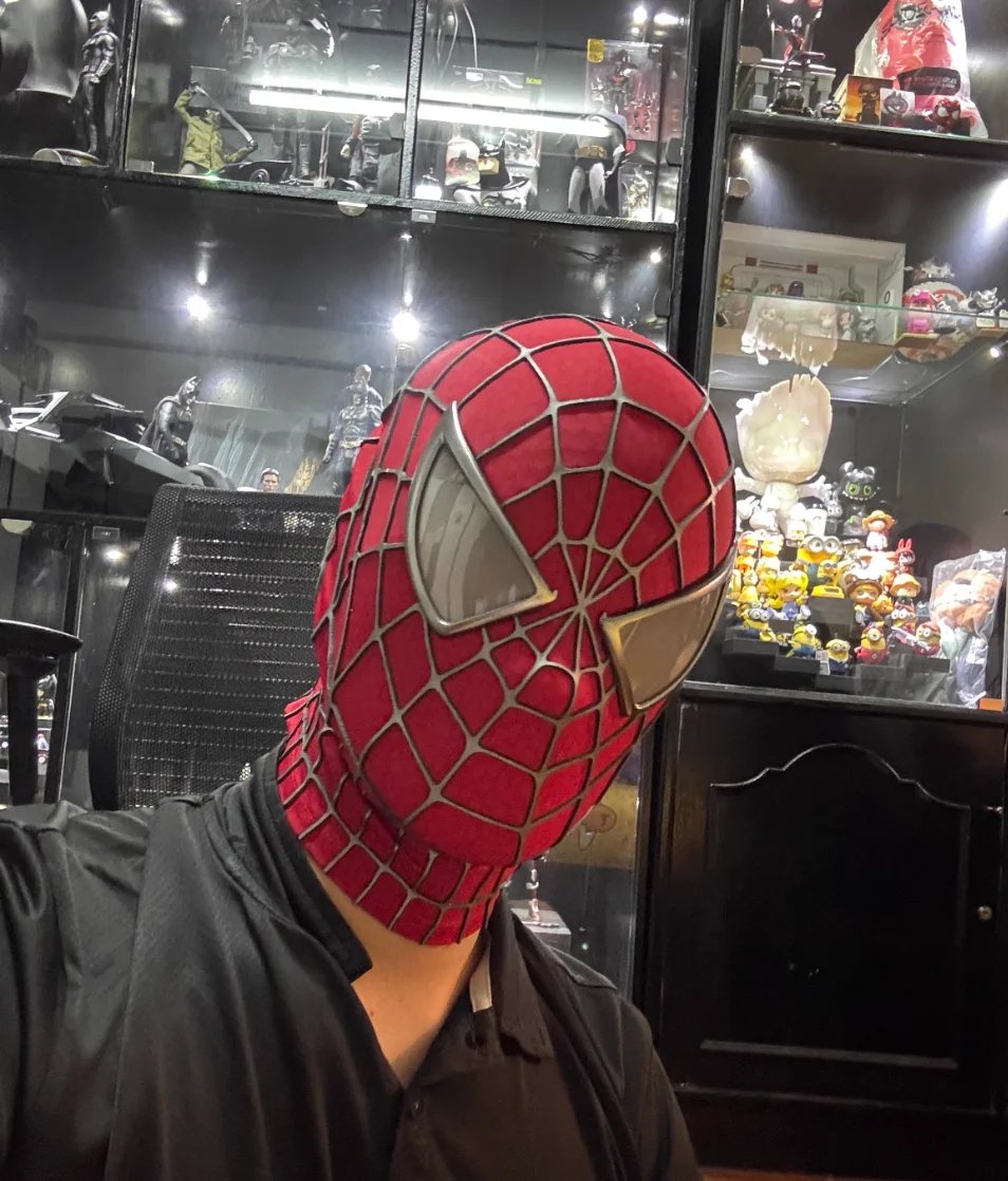 

1:1 3d Hot Marvel Venom Spiderman Mask With Faceshell Handmade Spiderman Halloween Cosplay Costume Masks Replica Christmas Gift