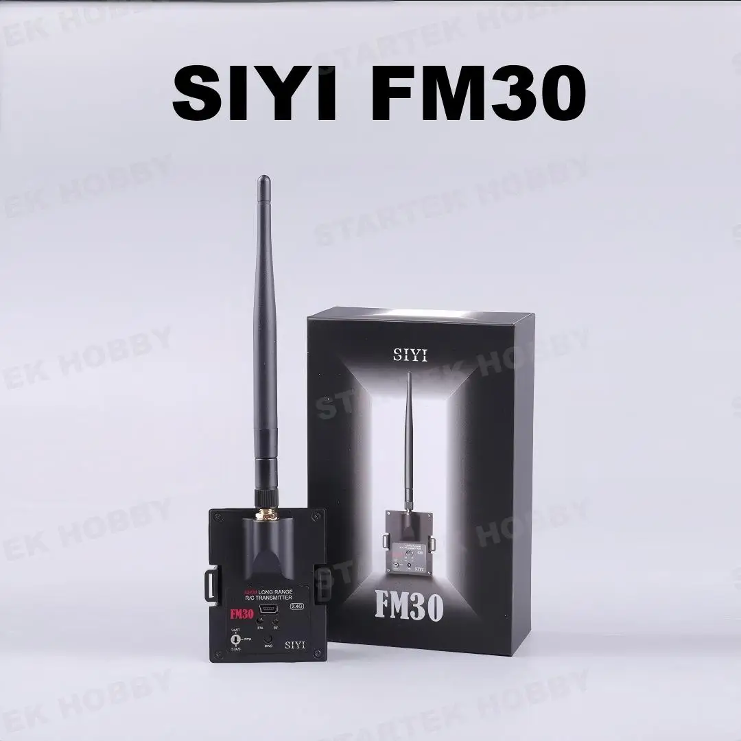 

SIYI FM30 2.4G Long Range Telemetry Module 30KM Datalink Bluetooth for OpenTX RC Car Compatible with FR Receiver Mini Receiver