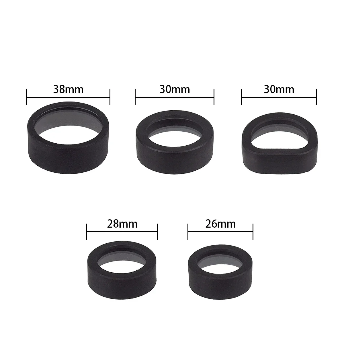 Tactische Jacht Wapens LED Licht AD Zaklamp Custom Lens Guard Red Dot Sight Protector Cover voor Trefzekere M300 M600 X300 X400