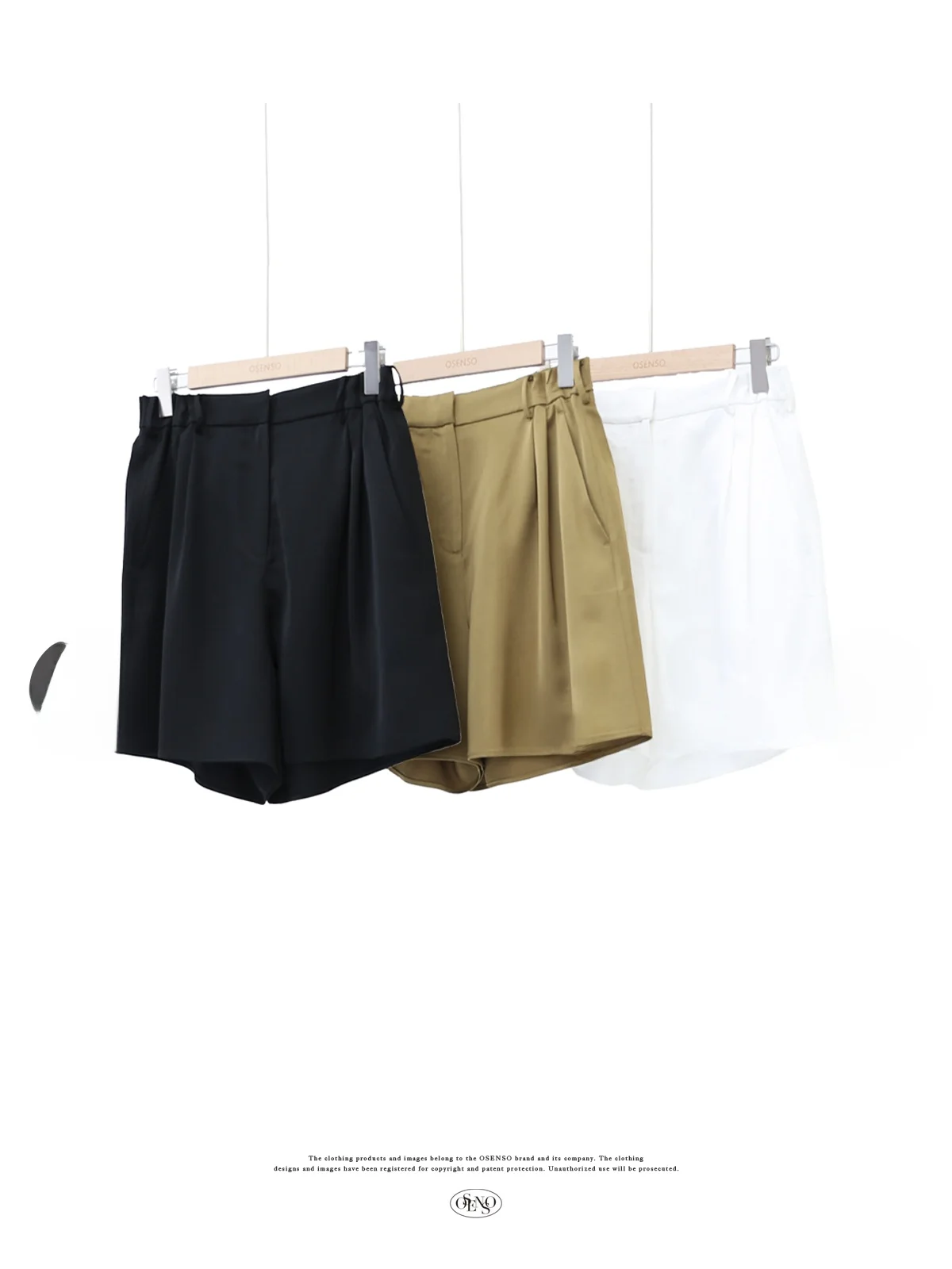 

OSENSO Ideal Pants Floral Print Casual Faionable Elastic Ba ort orts Tee-Quarter Length Polyester Blend Summer 2025