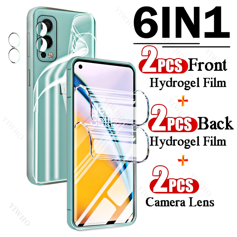 9in1 Full Cover Front Back Hydrogel Film for OnePlus Nord 2 5G 6.43