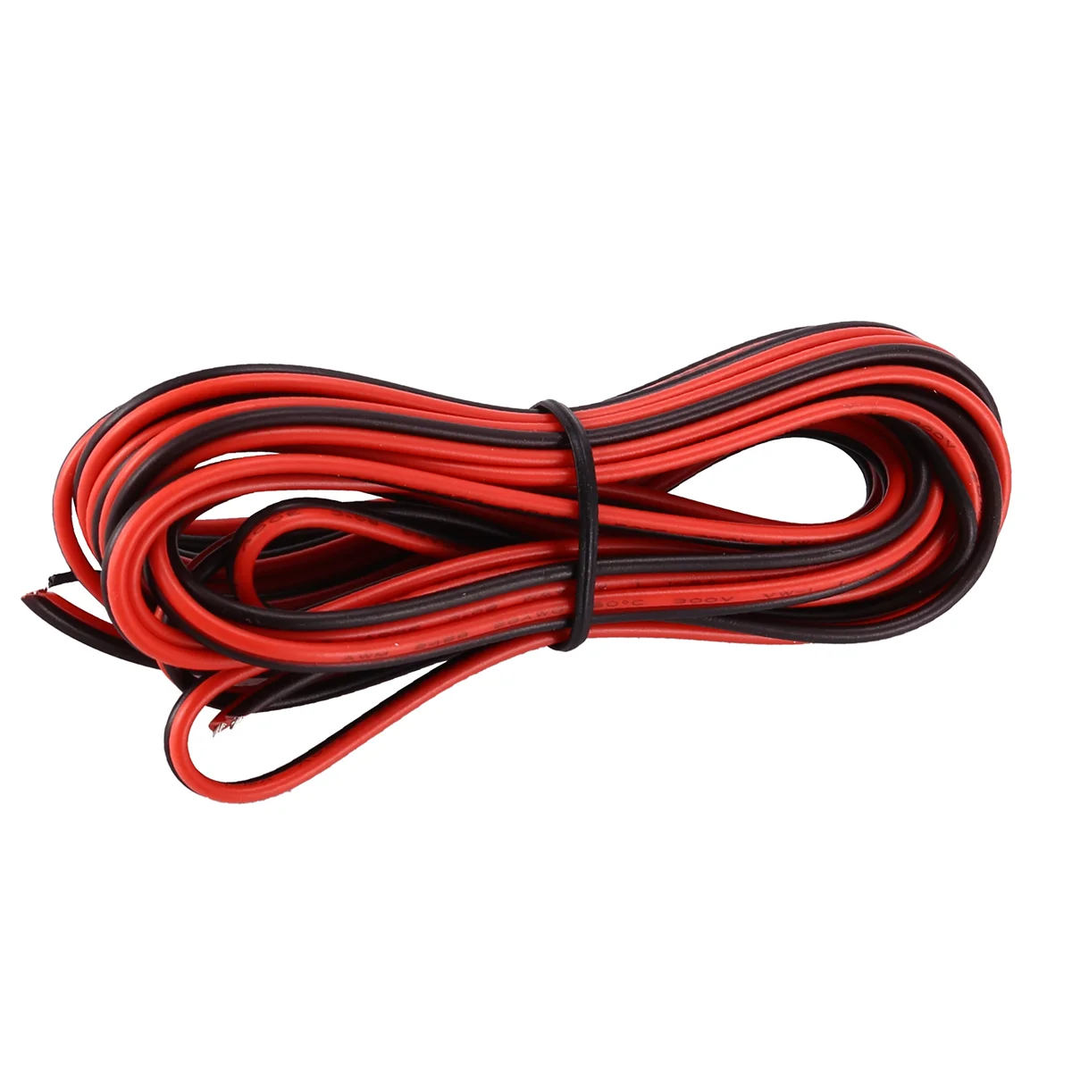 ABYA 20 GAUGE PER 3 METER RED BLACK ZIP WIRE AWG CABLE POWER GROUND STRANDED COPPER CAR