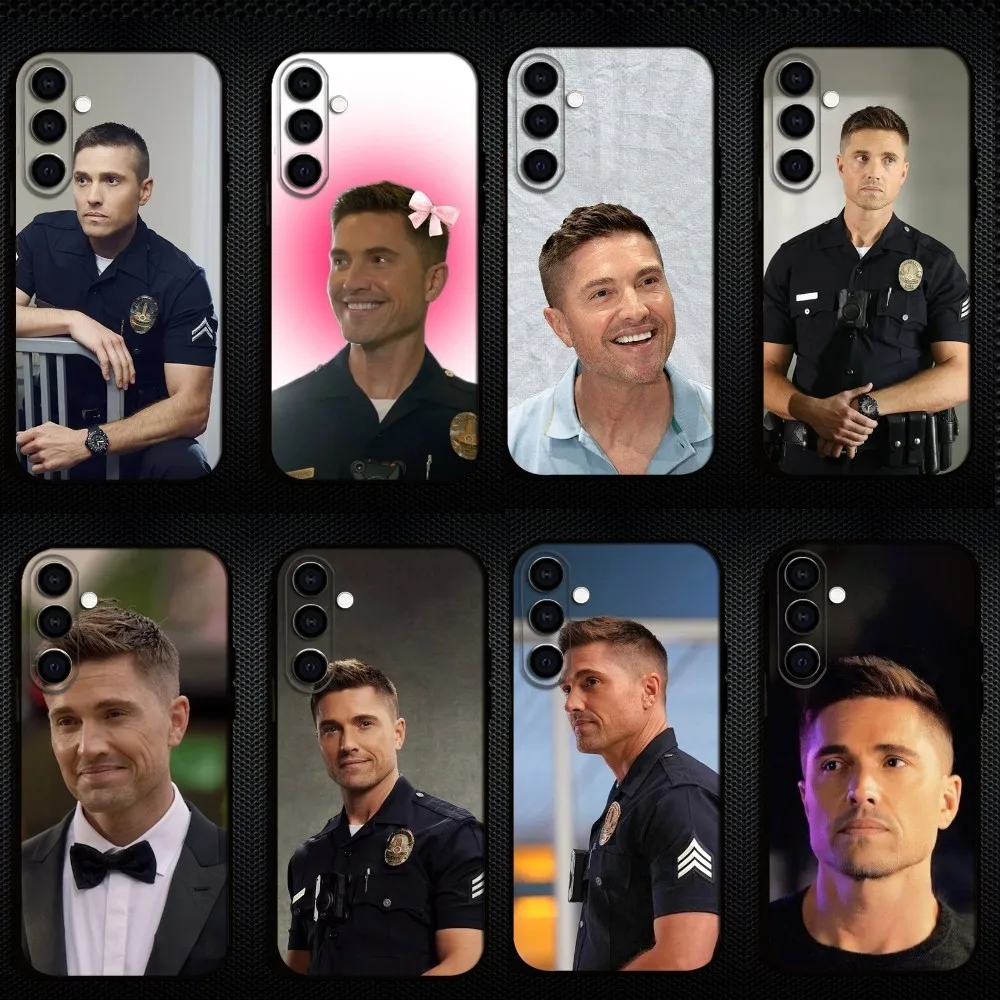 

Tim Bradford Rookied Phone Case For Samsung Galaxy A73/A72/A71/A70/A53/A52/A51/Others Soft Black Shell