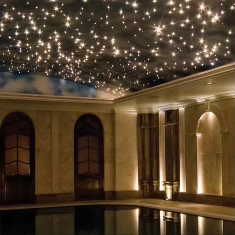 Heat‑Resistant Fiber Optic Starry Sky Light Kit For Sauna Room Indoor Ceiling Decoration