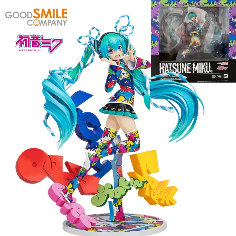 

In Stock Original GSC 1/8 Scale Painted Figure Hatsune MIKU EXPO 5th Anniv Lucky Orb UTA X KASOKU Ver Anime Figure Toy Gifts