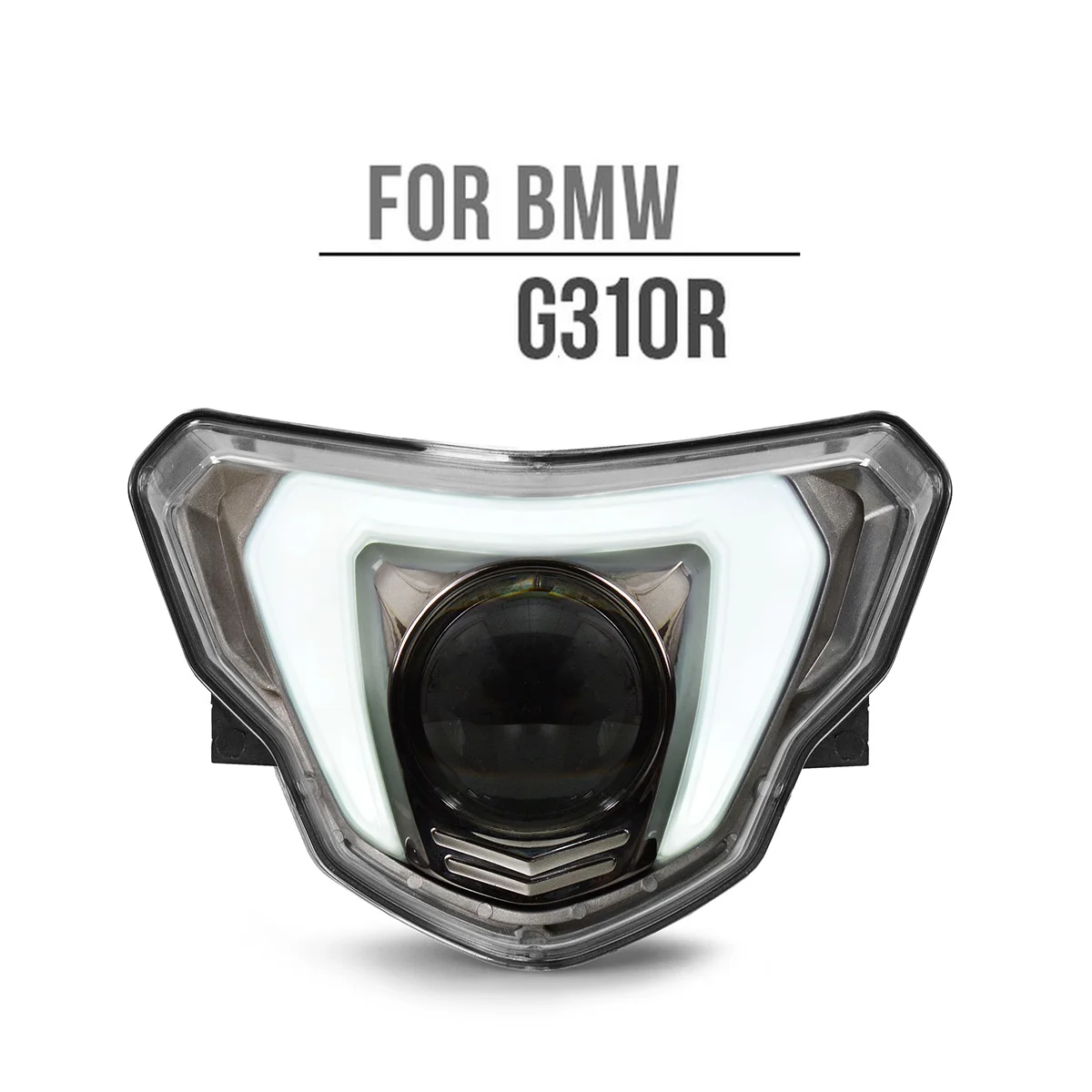 

1X Full LED Front Headlight Assembly For BMW G310R 2017-2020 High/Low Beam Custom Modified Motorcycle DRL Headlamp Projector