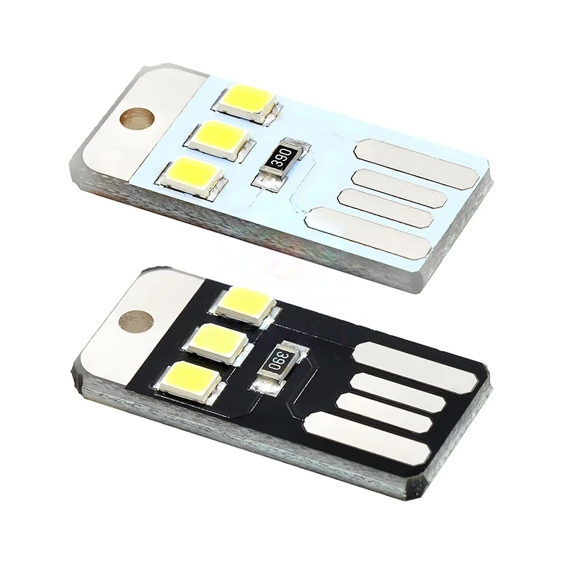10pcs Ultra-thin Mini Portable USB Light / LED Light / USB Camping Light / Baby Night Light