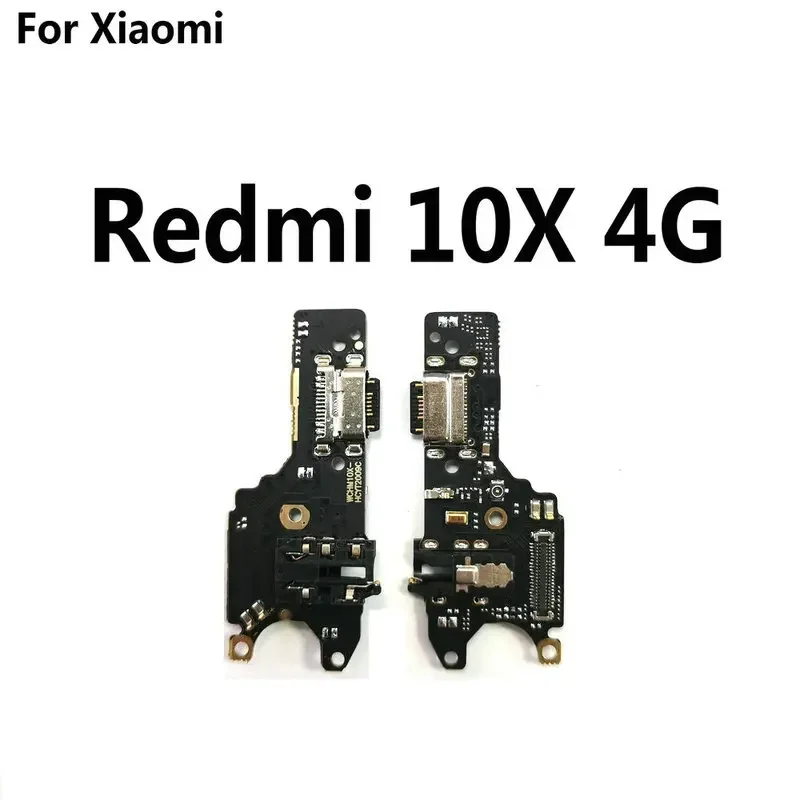 New Microphone Module+USB Charging Port Board Flex Cable Connector Parts For Xiaomi Redmi Note 6 7 8 9 Pro Redmi 9 9A 10X 8A 8