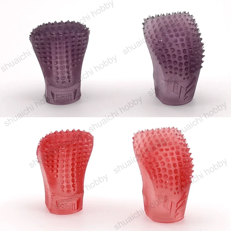 1Pair RC Controllers Joystick Head Ergonomic Anti-slip Stick Grip Resin Rocker Cap for HelloRadio V16 V14 RadioMaster Boxer AG01 view 4