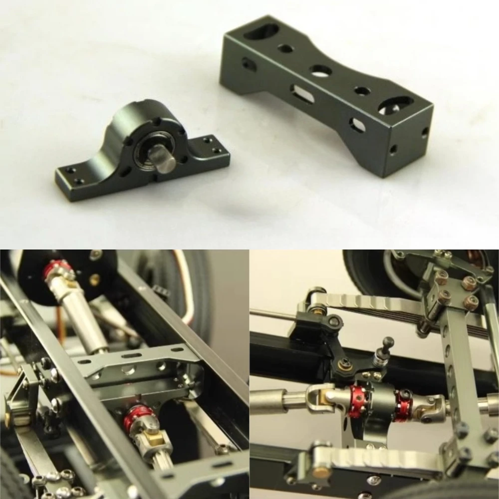 

Металлическая балка, пересекающая ось для 1/14 Tamiya RC грузовик с прицепом, самосвал Scania Benz Actros Volvo MAN