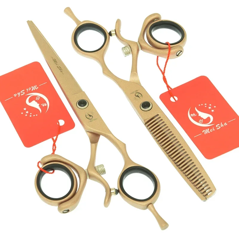 Barber Hair Shears Professional Hair Cutting Scissors 360 Degree Rotation Hairdressing Thinning Scissors Salon Clippers A0122A