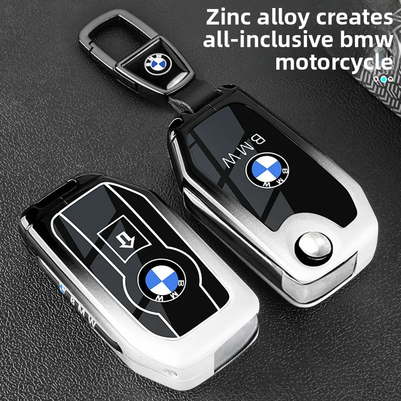 

Zinc Alloy for BMW R1200RS F900xr R1250gs C400gt K1600gt R1200GS Lc R1200RT Motorcycle Key Case Cover Accessories