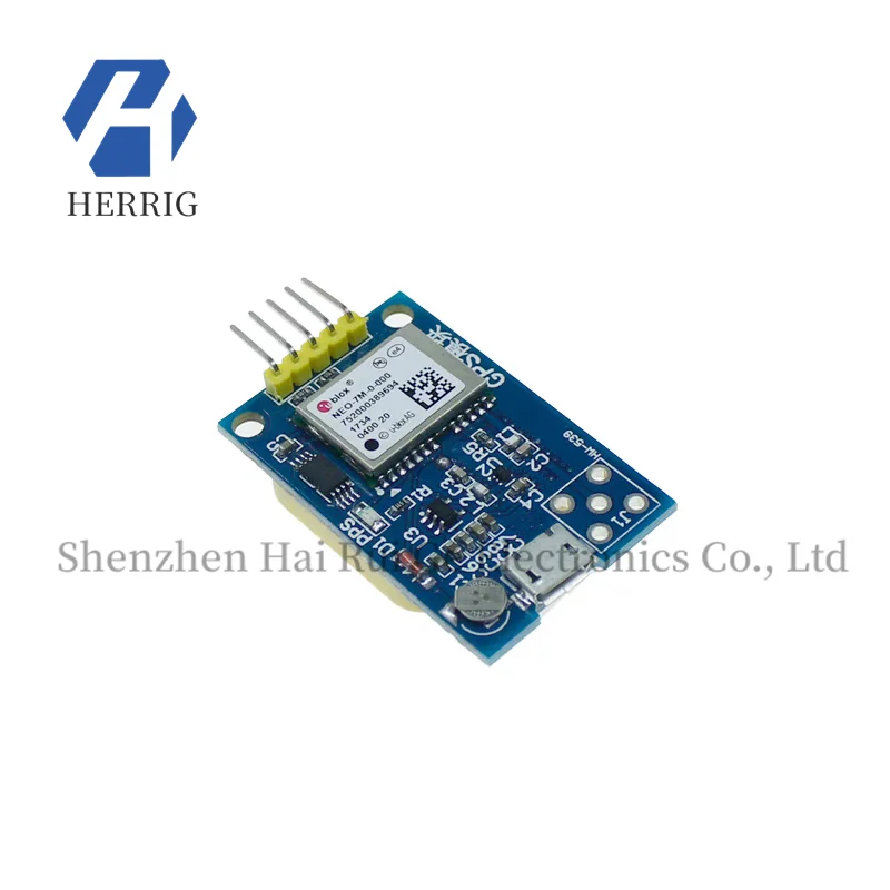 

NEO-6M/7M GPS module 51 MCU ceramic antenna positioning module STM32