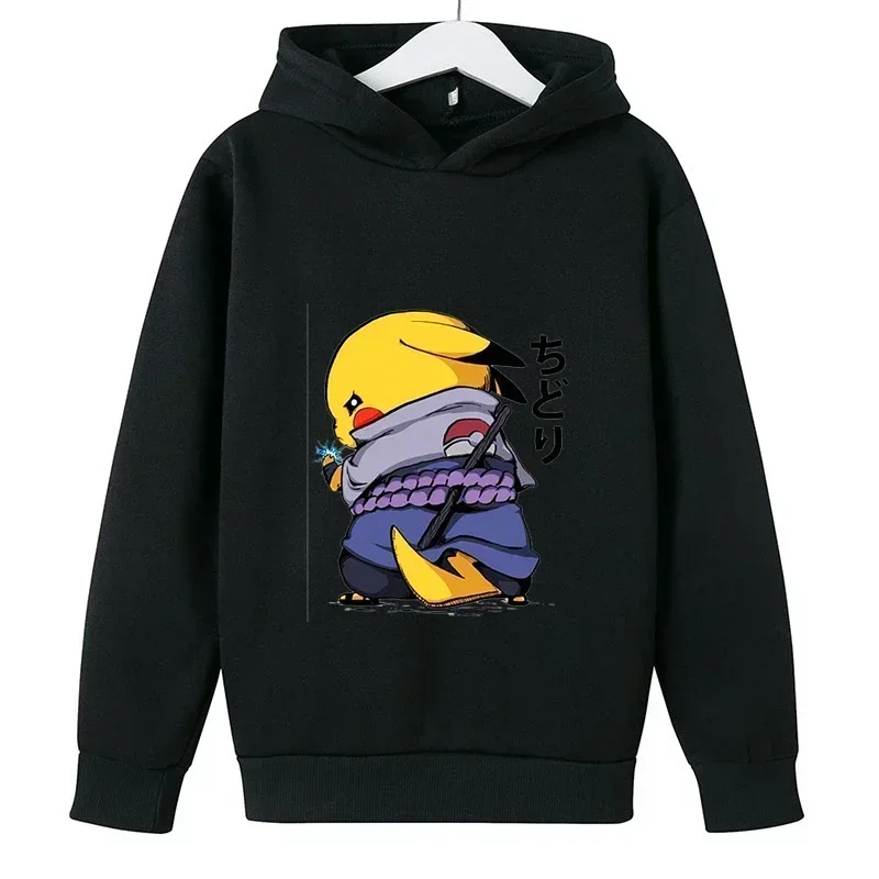 Cartoon Cute Manga Japanese Anime Hoodie Stitch Hoodie Children Sweatshirts Kids Clothes Tops Boys Girls Baby Hoody