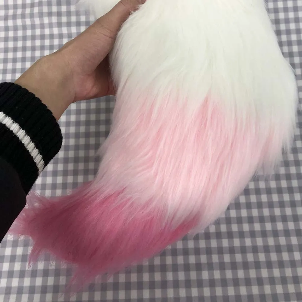 Spel Yae Miko Pluche Oren Hoofdband Hoofdband Pak Cosplay Lolita Anime Fox Cat Hoofddeksels Halloween Feestkostuums Accessoires