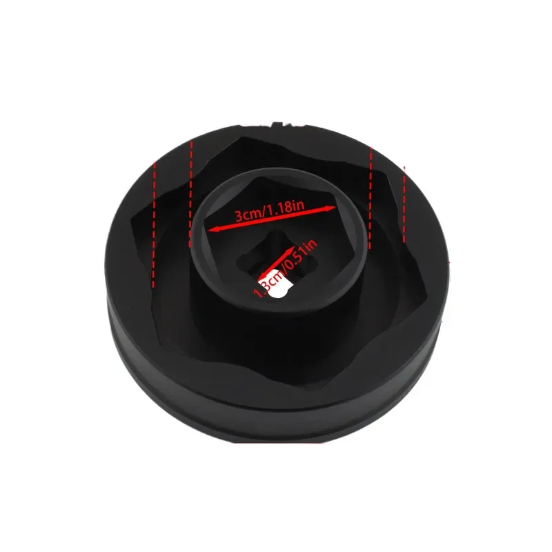 Motorcycle Rear Axle Nut Socket Removal Tool Compatible with CFMOTO 750RS 750SR-R 2023-2026 High Strength Alloy Steel