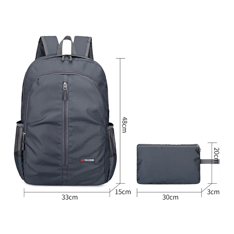 Foldable Outdoor Backpack,Adjustable Shoulder Straps for Outdoor,Hiking,Running and Short Trips-Suitable for Women,Hiking Gear