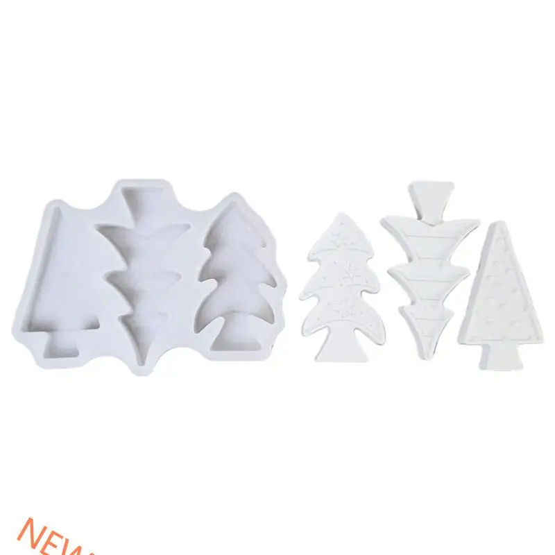 Christmas Tree Silicone Mold,Xmases Tree Epoxy Casting Mold Christmas Resin Mold