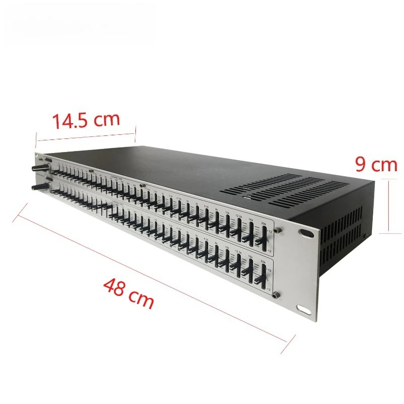 GAX-231231 Sound System Sound Equipment DJ Stage Best Quality Dual Channel 31 Band Graphical Audio Equalizer Sound System