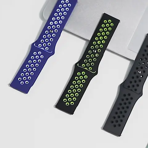 Amazfit GTS 4/GTR 4/3/2 Mini/Pro/stratos/Balance 실리콘 팔찌 Amazfit bip 5-bip 3 pro 스트랩 용 스포츠 20mm/22mm 시계 밴드