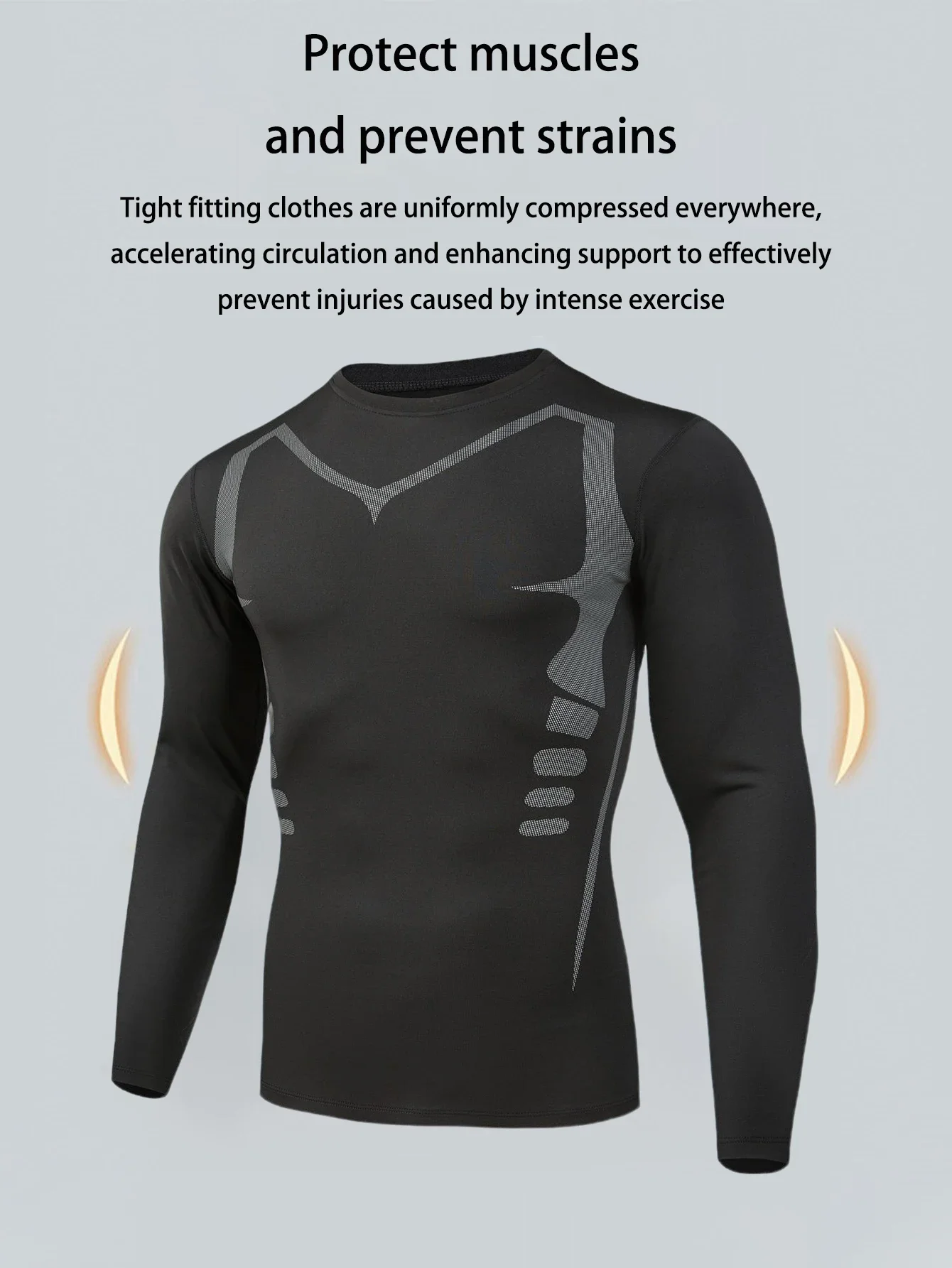 2025 مجموعة الخيال العلمي للجري بأكمام طويلة مكونة من ثلاث قطع، تصميم جديد، متعددة الاستخدامات للاستخدام اليومي، وسهلة الحركة