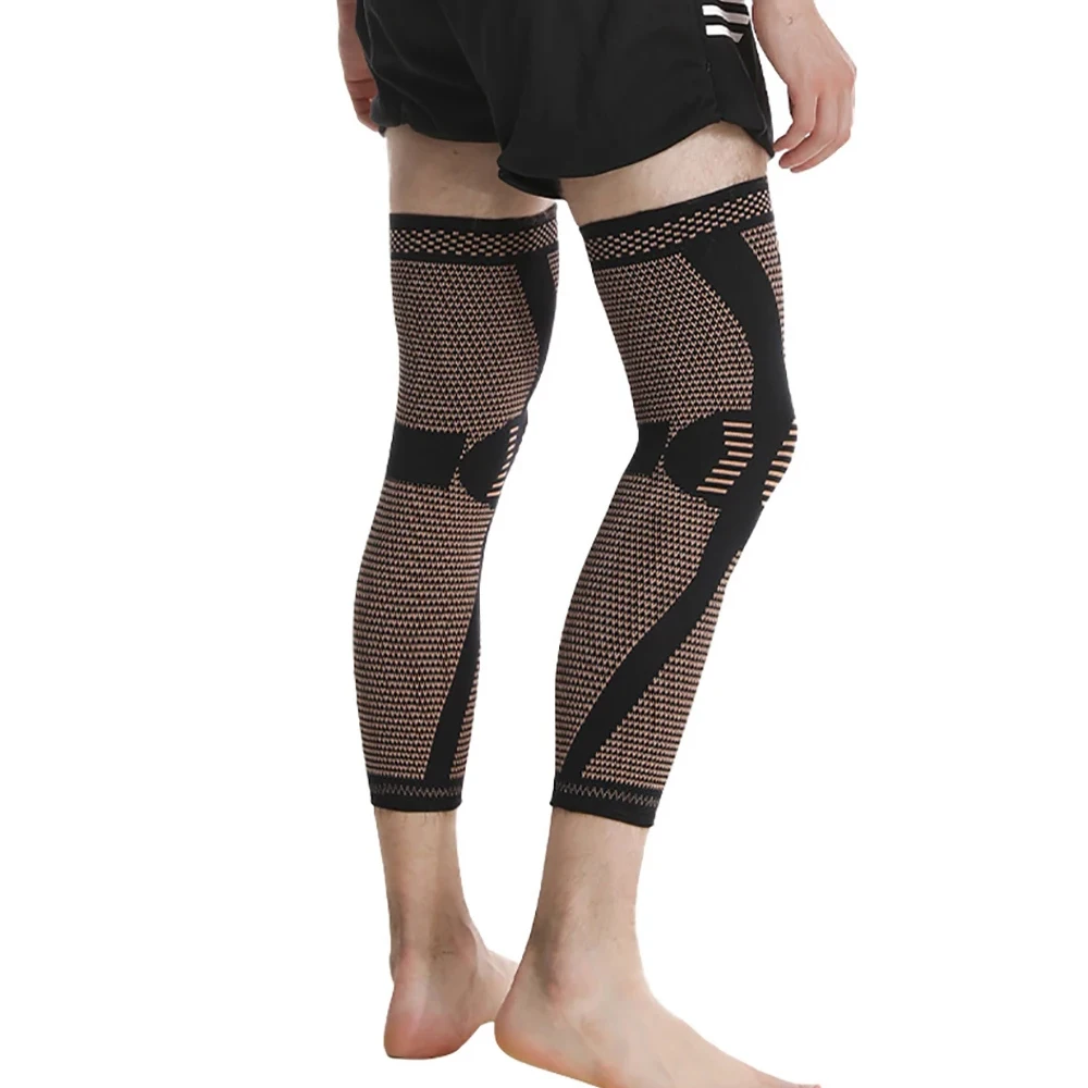 1Pcs Leg Compression Sleeves - Aid in Recovery and Support Active Lifestyle - Innovative Breathable Elastic Blend