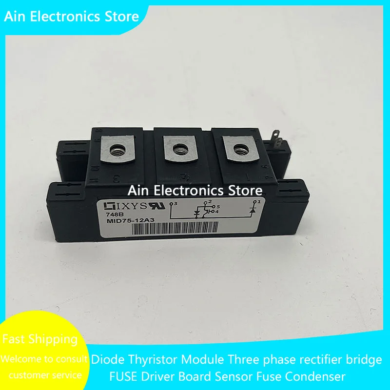 

MDI100-12A3 MDI145-12A3 MDI75-12A3 MID100-12A3 MID75-12A3 MID145-12A3 NEW AND ORIGINAL IGBT MODULE IN STOCK