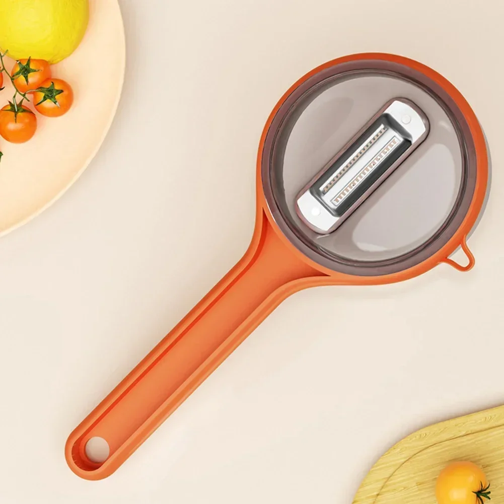 

Multifunctional Vegetable Fruit Peeler With Storage Box Dishwasher Safe Easy Cleaning Kitchen Peeler For Potato Carrots